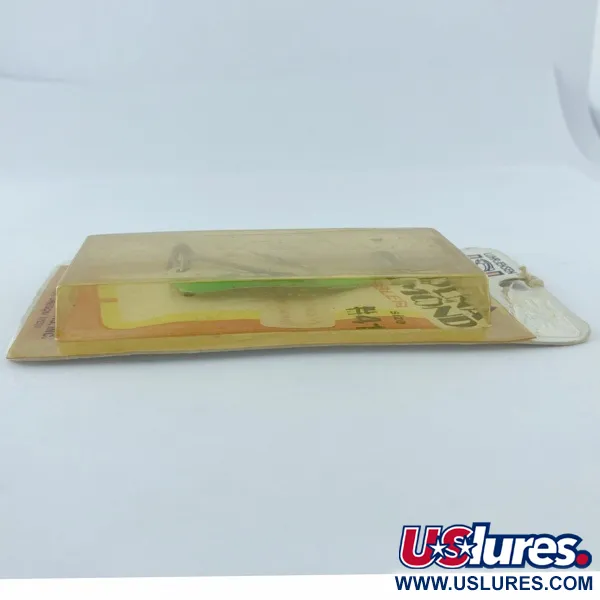 Luhr Jensen Alpena Diamond #41 Glow, 7g Glo-Flo Green stripe, Ondulante #23708