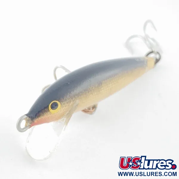 Rapala Original Floater F7, 4g, Oro, Esca Artificiale #23730