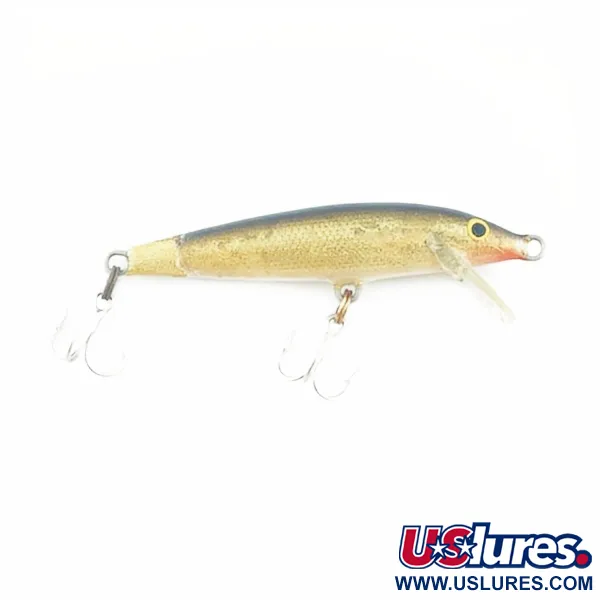 Rapala Original Floater F7, 4g, Oro, Esca Artificiale #23730