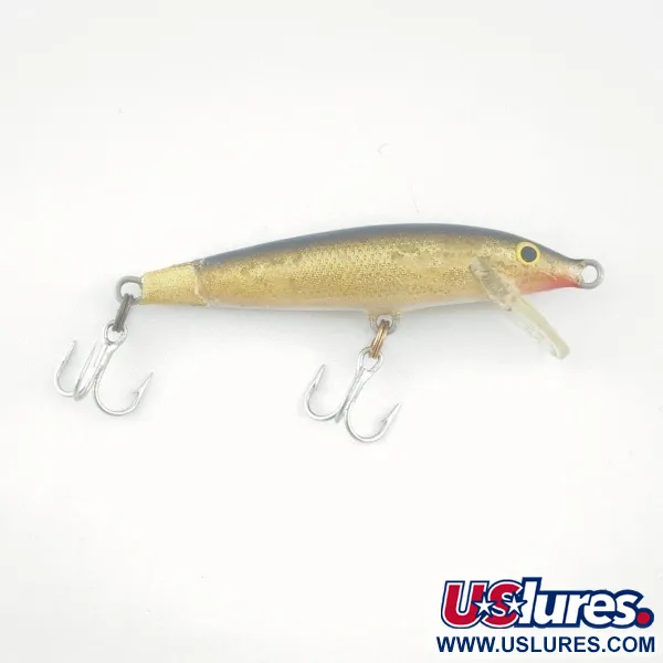 Rapala Original Floater F7, 4g, Oro, Esca Artificiale #23730