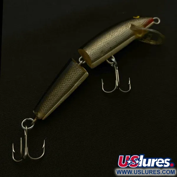 Rapala Jointed J9, 7g, Colore S (Silver), Esca Artificiale Snodata #23758