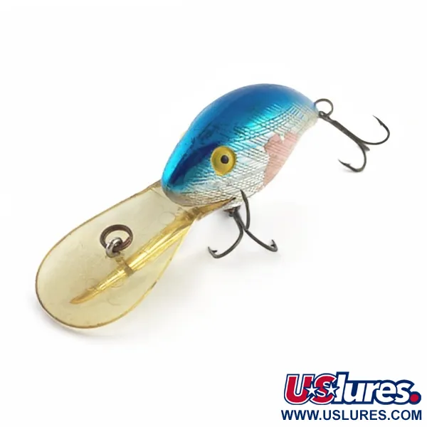 Rebel Deep Maxi R, 28g argento/blu, Crankbait Deep Diver #23759