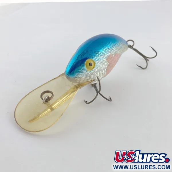 Rebel Deep Maxi R, 28g argento/blu, Crankbait Deep Diver #23759