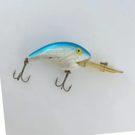 Rebel Deep Maxi R, 28g argento/blu, Crankbait Deep Diver #23759