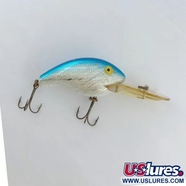Rebel Deep Maxi R, 28g argento/blu, Crankbait Deep Diver #23759