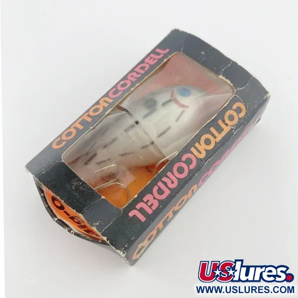 Cotton Cordell Big O, 14g, Blue eyes Bar Fish, Crankbait #23776