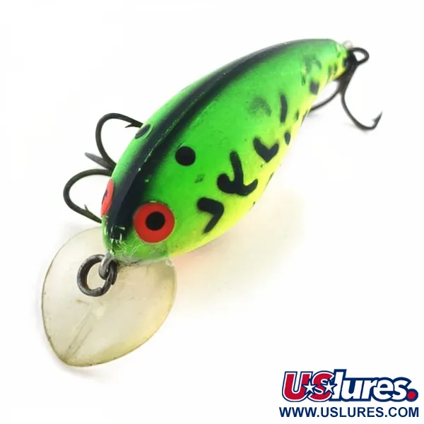 Bomber Model A Baby Striper Screw Tail, Fire Tiger, 12g, Crankbait #23780