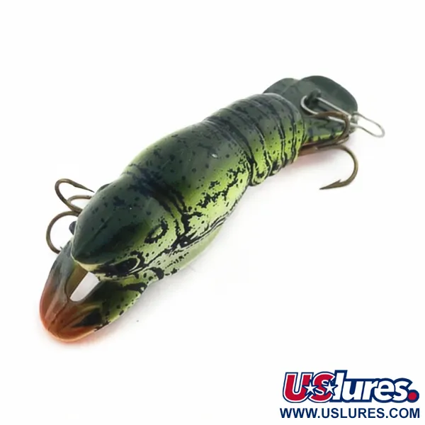 Mann's Hackleback, 7g, Green Crawdad, Esca Artificiale #23784