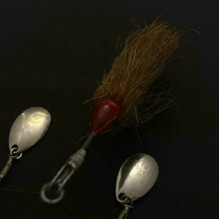 Jamison Shannon Twin Spinner, 14g, Nichel, Esca Artificiale Spinnerbait #23797
