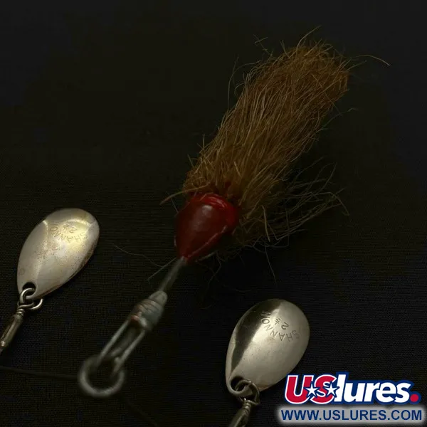 Jamison Shannon Twin Spinner, 14g, Nichel, Esca Artificiale Spinnerbait #23797