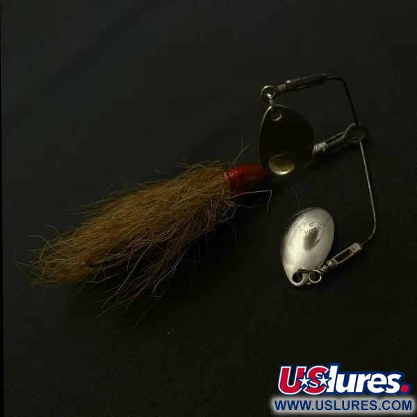 Jamison Shannon Twin Spinner, 14g, Nichel, Esca Artificiale Spinnerbait #23797