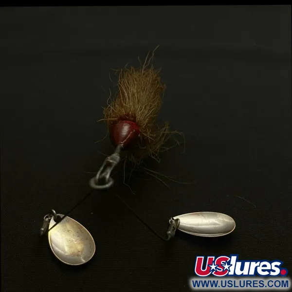 Jamison Shannon Twin Spinner, 14g, Nichel, Esca Artificiale Spinnerbait #23797