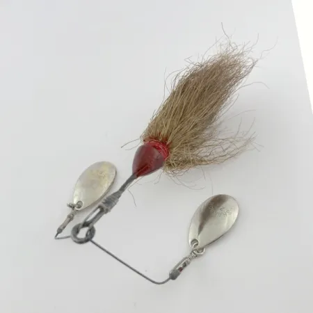 Jamison Shannon Twin Spinner, 14g, Nichel, Esca Artificiale Spinnerbait #23797