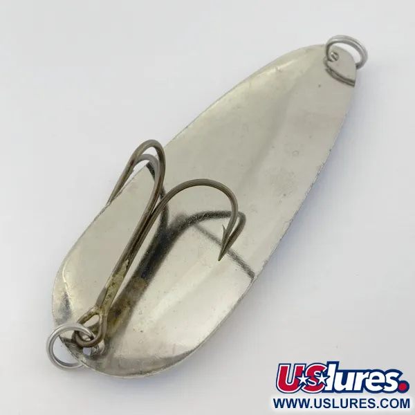 Lindy Gator, 45g, Nickel/Blu, Ondulante #23799