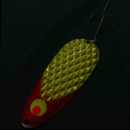 Lindy / Little Joe Lindy Gator, 55g rosso/bianco/nichel, Cucchiaino ondulante #23800