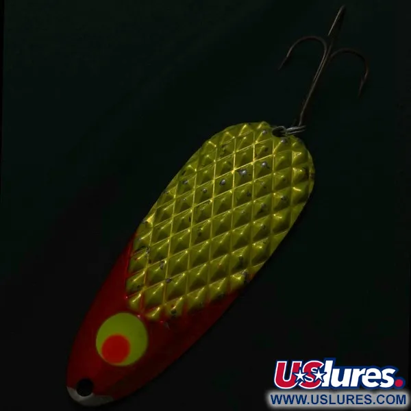 Lindy / Little Joe Lindy Gator, 55g rosso/bianco/nichel, Cucchiaino ondulante #23800