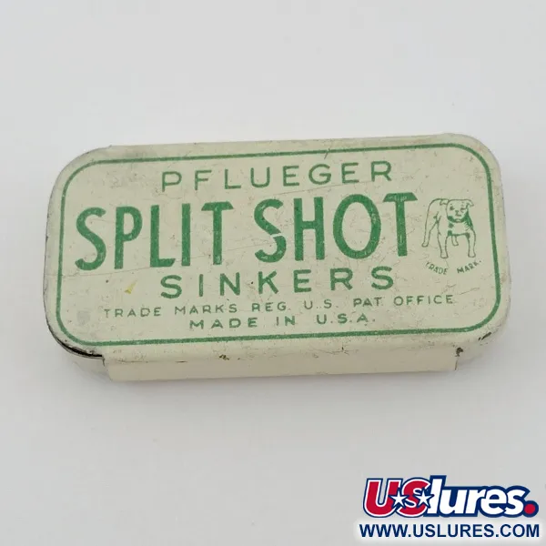 Pflueger Split Shot Sinkers, Piombi Spaccati, Attrezzatura da Pesca #23833