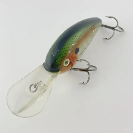 Bomber Fat Free Shad Bill Dance, 14g, Pearl Silver, Crankbait Deep Diver #23836