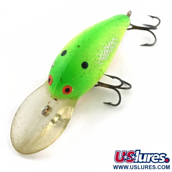 Bomber Model 6A screw tail, 9g Verde, Crankbait #23850