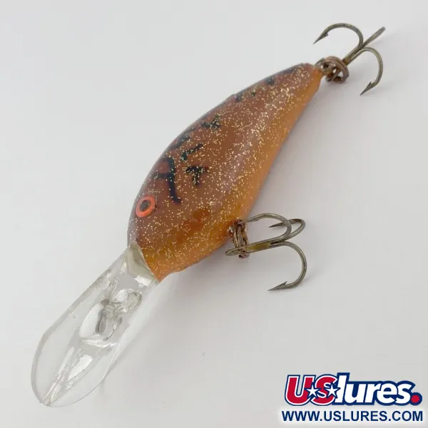 Bomber Fat Free Shad, Marrone 28g, Crankbait Deep Diver #23860