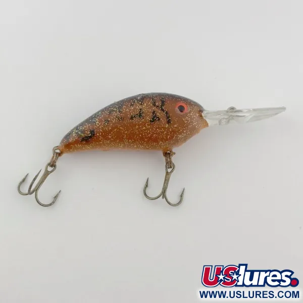 Bomber Fat Free Shad, Marrone 28g, Crankbait Deep Diver #23860