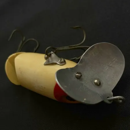 Fred Arbogast Jitterbug Jointed, 14g Testa Rossa, Esca Topwater #23869