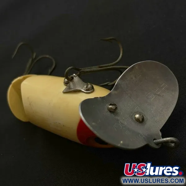 Fred Arbogast Jitterbug Jointed, 14g Testa Rossa, Esca Topwater #23869