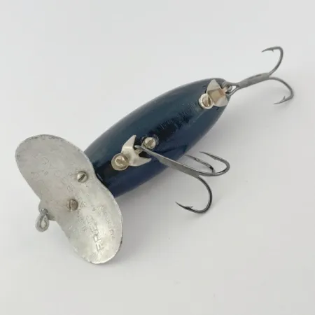 Fred Arbogast Jitterbug Early Bug Eye, 1/2oz Nero, Esca Topwater #23870