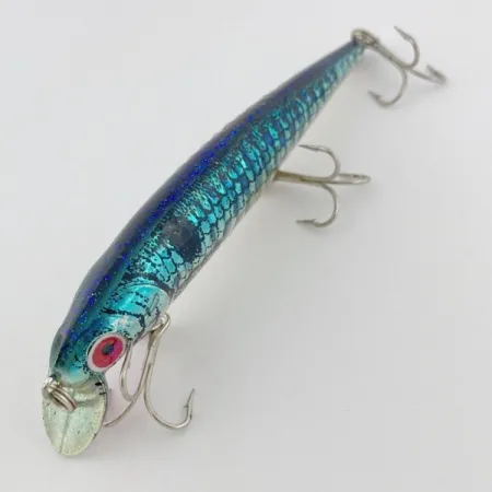 Renosky Lures Joe's Pirate Crystalina Minnow, 14g, Blu e Argento, Minnow #23883