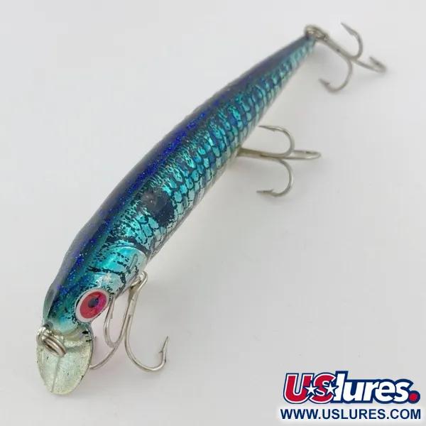 Renosky Lures Joe's Pirate Crystalina Minnow, 14g, Blu e Argento, Minnow #23883