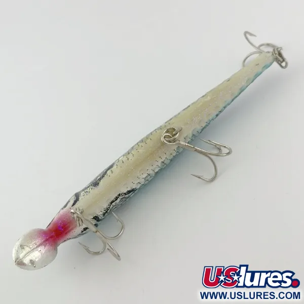 Renosky Lures Joe's Pirate Crystalina Minnow, 14g, Blu e Argento, Minnow #23883