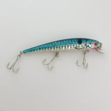 Renosky Lures Joe's Pirate Crystalina Minnow, 14g, Blu e Argento, Minnow #23883