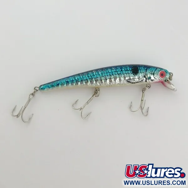 Renosky Lures Joe's Pirate Crystalina Minnow, 14g, Blu e Argento, Minnow #23883