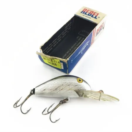 Rebel Super R, Silver, 14g, Crankbait Floating #23898