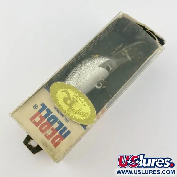 Rebel Super R, Silver, 14g, Crankbait Floating #23898