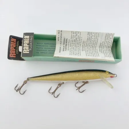Rapala Original Floater F11, 6g, G (Gold), Minnow Galleggiante #23899