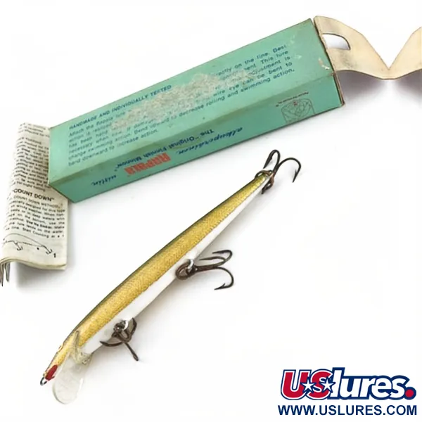 Rapala Original Floater F11, 6g, G (Gold), Minnow Galleggiante #23899