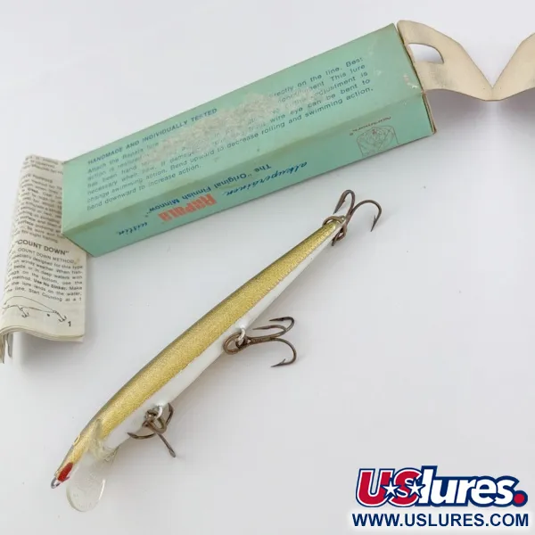 Rapala Original Floater F11, 6g, G (Gold), Minnow Galleggiante #23899