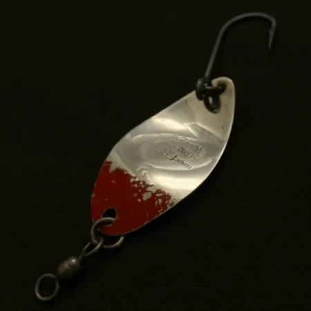 Shoff's F.S.T.2, 5,5g, Nickel/Rosso, Cucchiaino #23904