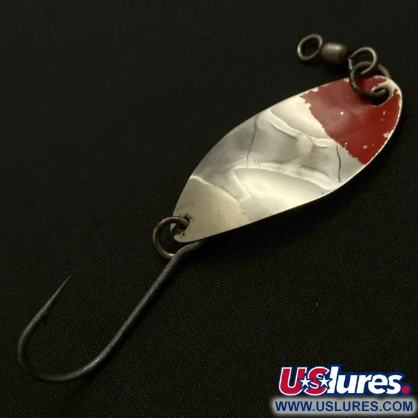 Shoff's F.S.T.2, 5,5g, Nickel/Rosso, Cucchiaino #23904