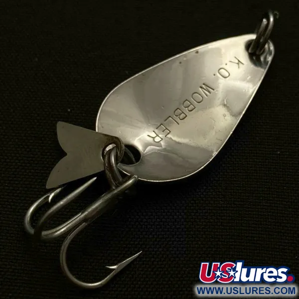 Acme K.O. Wobbler, 3,5g bianco/nero/oro, cucchiaino ondulante #23912