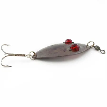 Hofschneider Red Eye Wiggler, 25g bronzo, cucchiaino ondulante #23913