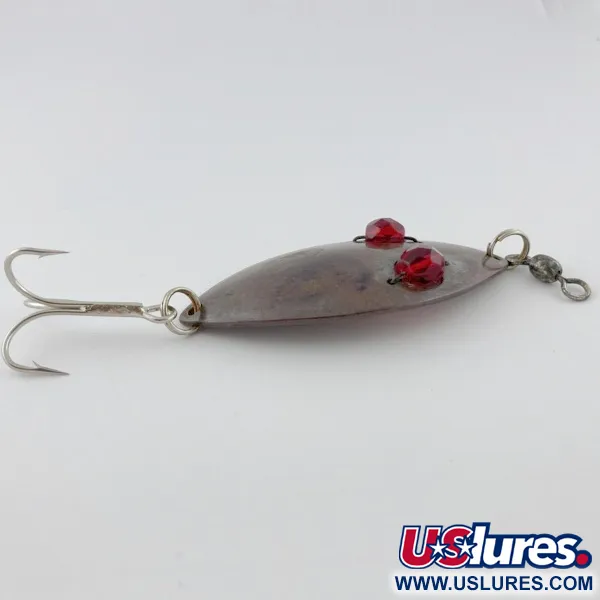 Hofschneider Red Eye Wiggler, 25g bronzo, cucchiaino ondulante #23913