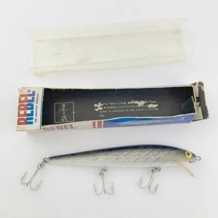 Rebel Floater F12, 9g Argento, Minnow Galleggiante #23929