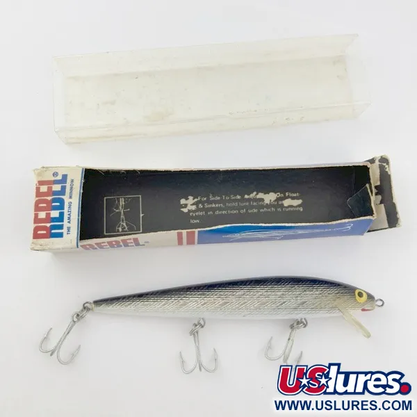 Rebel Floater F12, 9g Argento, Minnow Galleggiante #23929