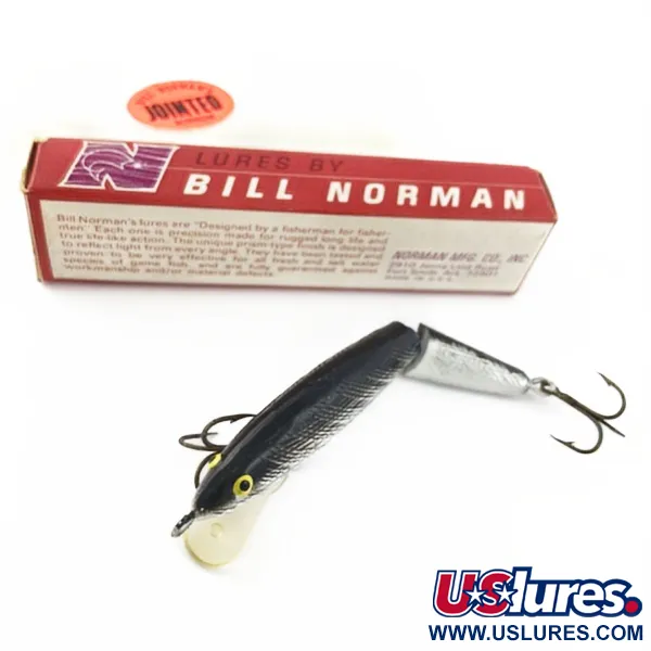 Bill Norman Jointed, 7g Verde / Specchio, Esca da pesca #23932
