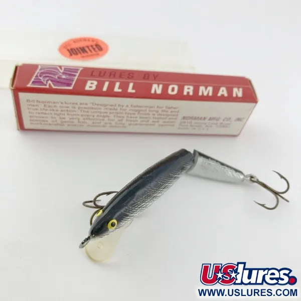 Bill Norman Jointed, 7g Verde / Specchio, Esca da pesca #23932