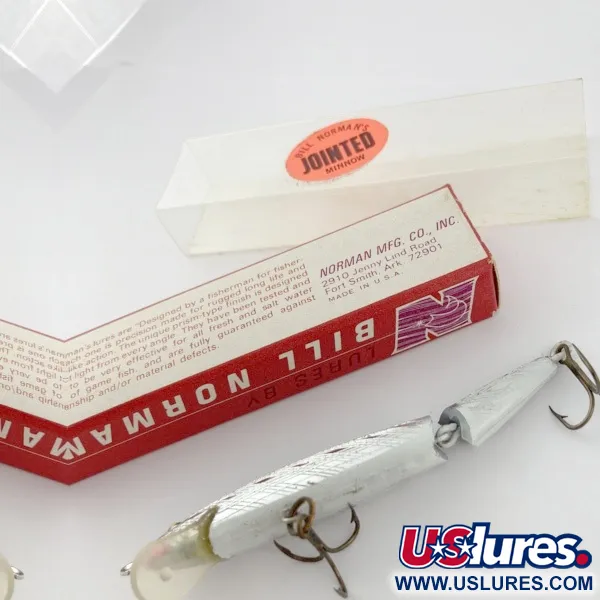 Bill Norman Jointed, 7g Verde / Specchio, Esca da pesca #23932