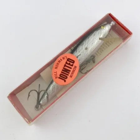 Bill Norman Jointed, 7g Verde / Specchio, Esca da pesca #23932