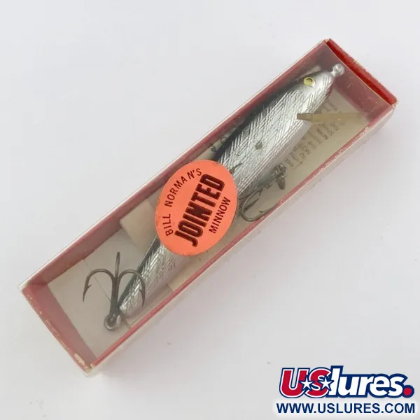 Bill Norman Jointed, 7g Verde / Specchio, Esca da pesca #23932